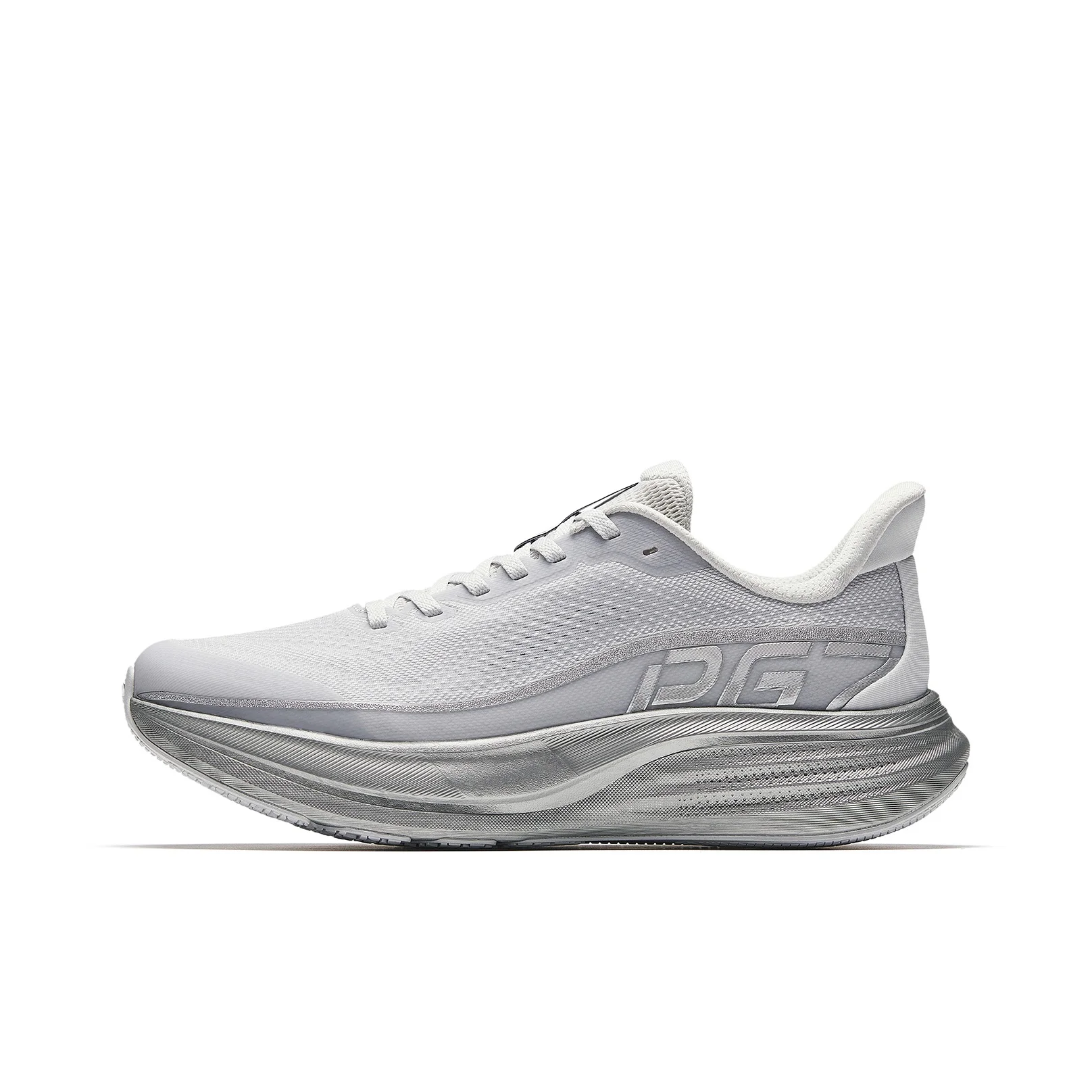 Anta Fabric Cushioning Abrasion Resistant Lightweight Low top Casual Running Shoes Men's Sand Grain Gray/Silver 112625546-18