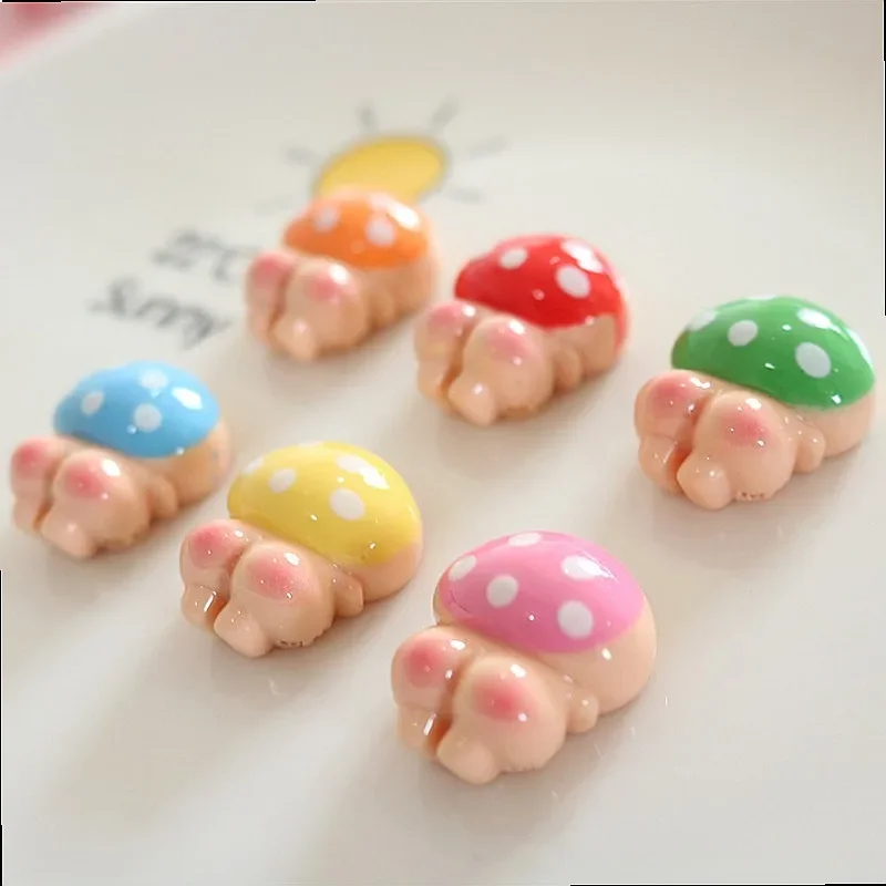 100pcs Wholesale Cartoon Animal Flatback Resin Cabochon for DIY Accessories Phone Case Hairpin Keychain Earrings Decor