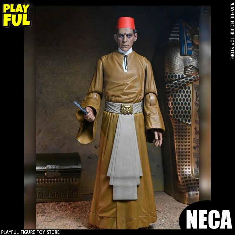

New In Stock Neca Karloff The Uncanny The Mummy Anime Figure Neca 04848 Universal Monsters Mummy Action Figure Toys Kids Gift