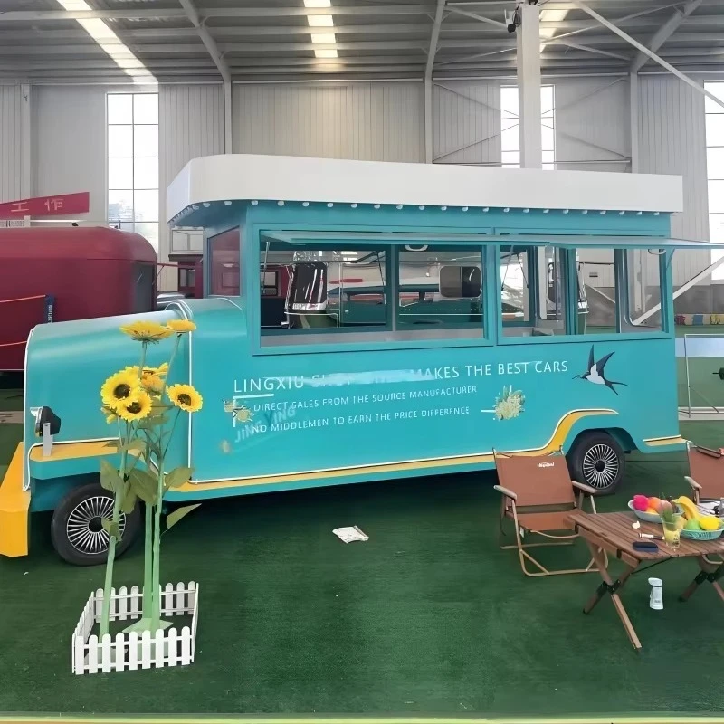 Professional Manufacturers Offer Customized Mobile Dining Car Special Transportation for Dining Experience Customized