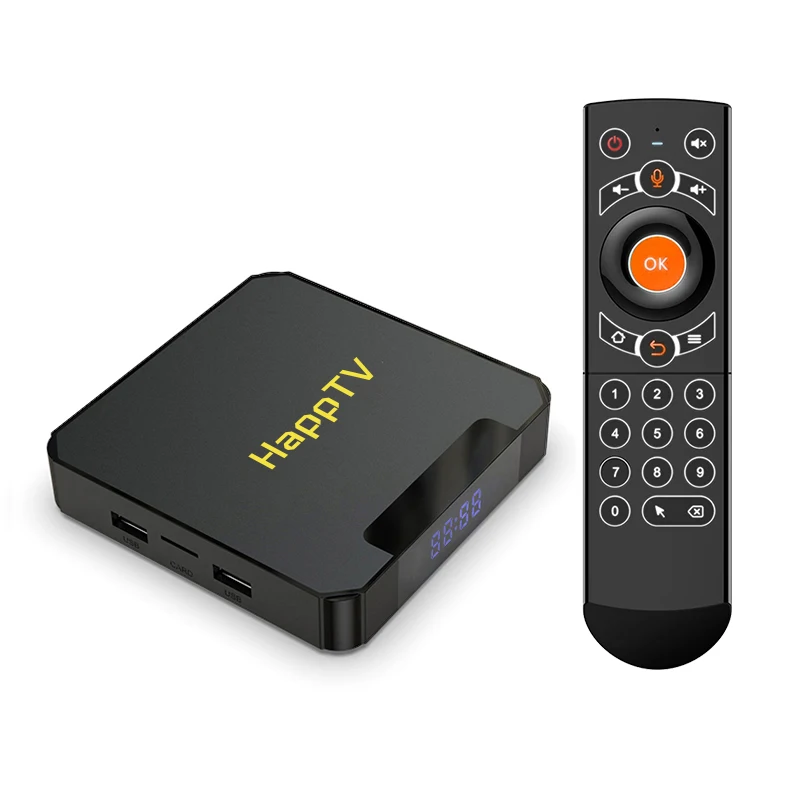 

HaapTv 4 ГБ 32 ГБ Android 9.0 ТВ-приставка amgolic s905x3 двойной Wi-Fi 1000M Lan OTT 8K Set Top Box TV Box Мини-медиаплеер