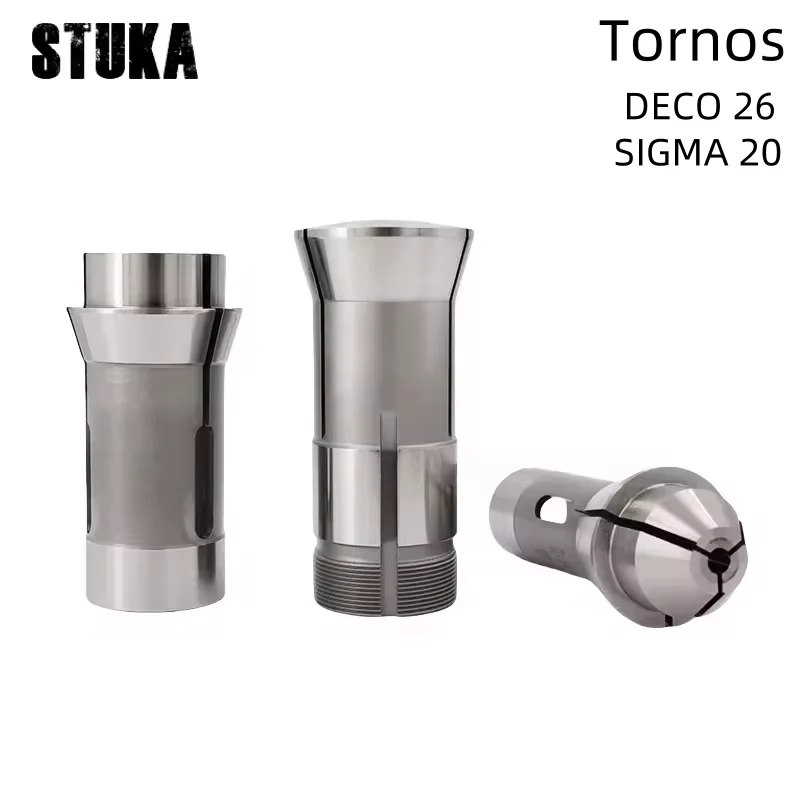 Precisão de Tungstênio Carbide Torno Chuck Headstok Collet tipo Suíço Tornos Deco26 Sigma20 F30 1446e Alta