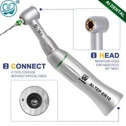 AI-TEP-ER10 10:1 contra angle 60 degree twist reciprocating air scaler handpiece for endodontic rotary hand files