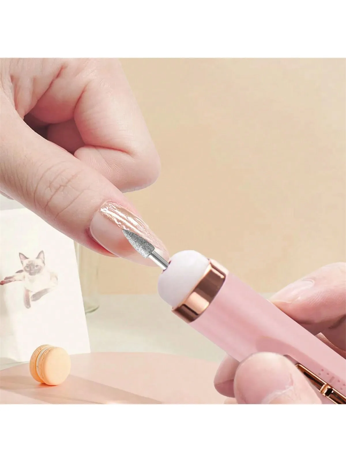 Trapano elettrico per smalto con mini strumenti elettrici portatili leggeri per manicure