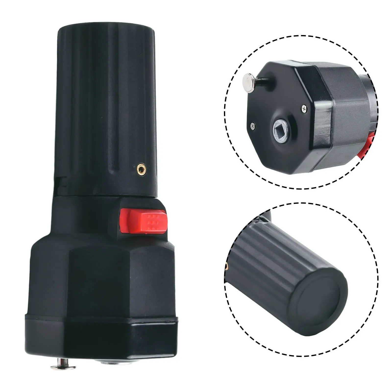 Black Plastic BBQ Rotisserie Motor 1.5V DC Low Noise Clockwise Counterclockwise Rotation For Outdoor Camping Picnic Grill Meat R