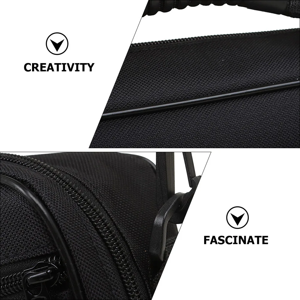 

Waterproof Box Replacement Case For Padded Shockproof Portable Clarinet Carrying Case Oxford Cloth Durable Black Long Term Use