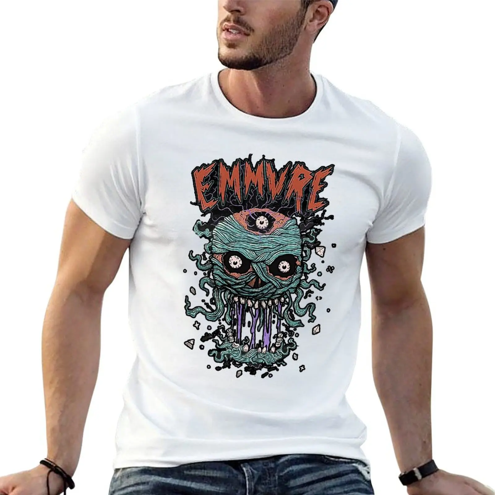 Music Vintage Retro Best Art Of Emmure Vintage Photograp T-Shirt cotton t shirt man t shirt man luxury T-Shirt