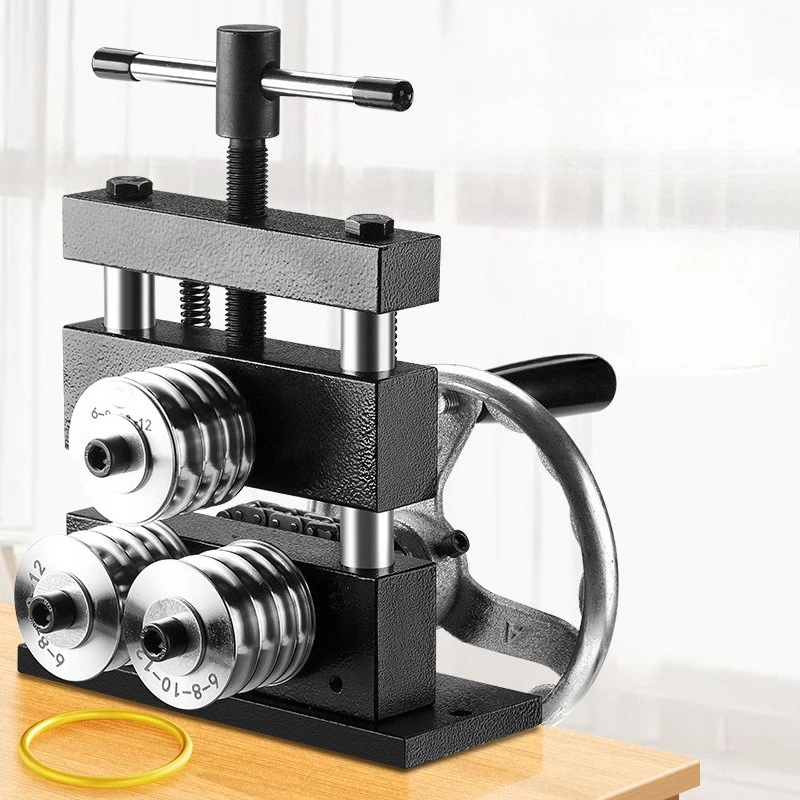 Jewelry Bending Tool 2 in 1 Multi-Functional Rolling Mill Kit Bracelet Bending Forming Machine for Home Use Jewelry Store