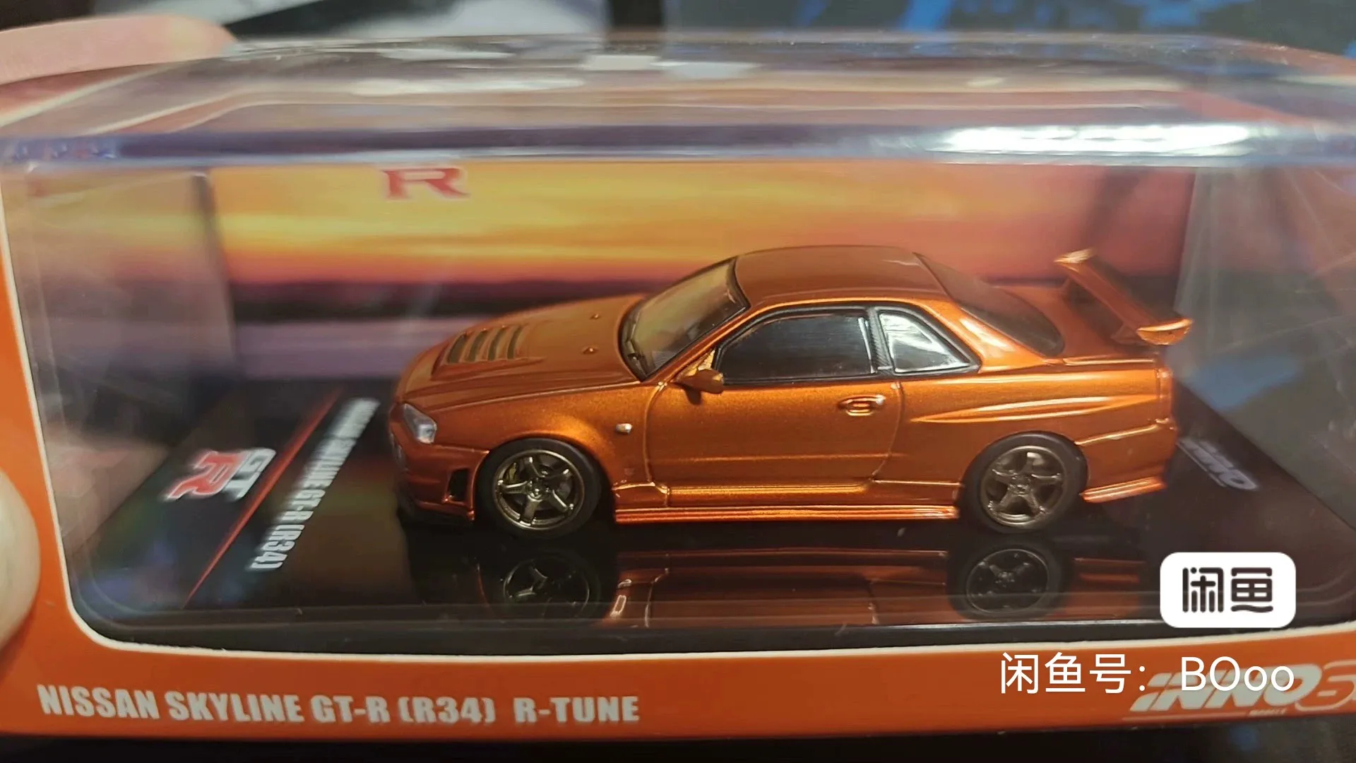 INNO64 MODELS 1:64 NISSAN skyline gt-r r34 r-tune car model