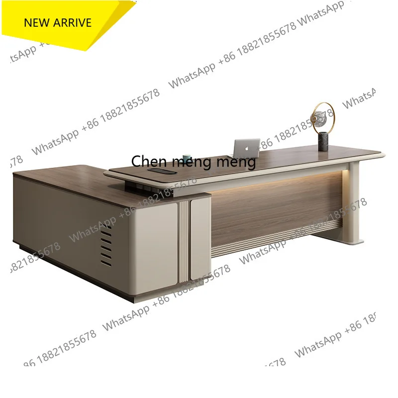 

M138 High-end Executive Desk Chairman President Manager Desk Lacquered Executive Desk Office Furniture