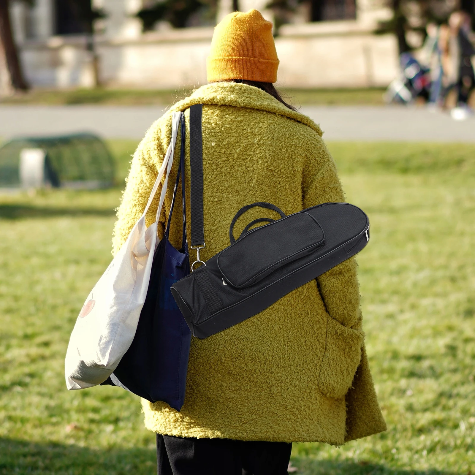 

Small Bag Trumpet Portable Case for Type Backpack Bags Suitcase Mute Mouthpiece Storage