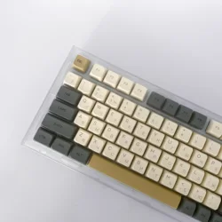 Shimmer XDA Profile Keycaps 125 keys PBT DYE Sublimation Russian Japanese Korean English Keycap For Mechanical Keyboard