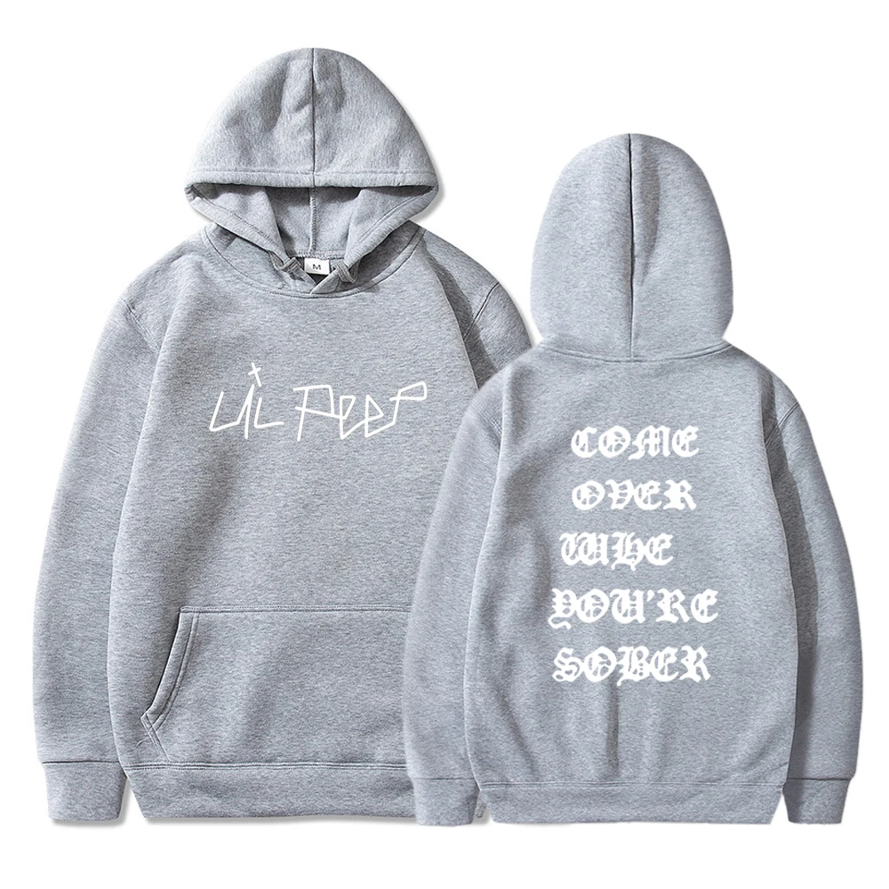 

Толстовки Lil Peep Love Lil.peep для мужчин и женщин, пуловер с капюшоном, популярная мода Sudaderas Cry, детские толстовки с капюшоном, удобные