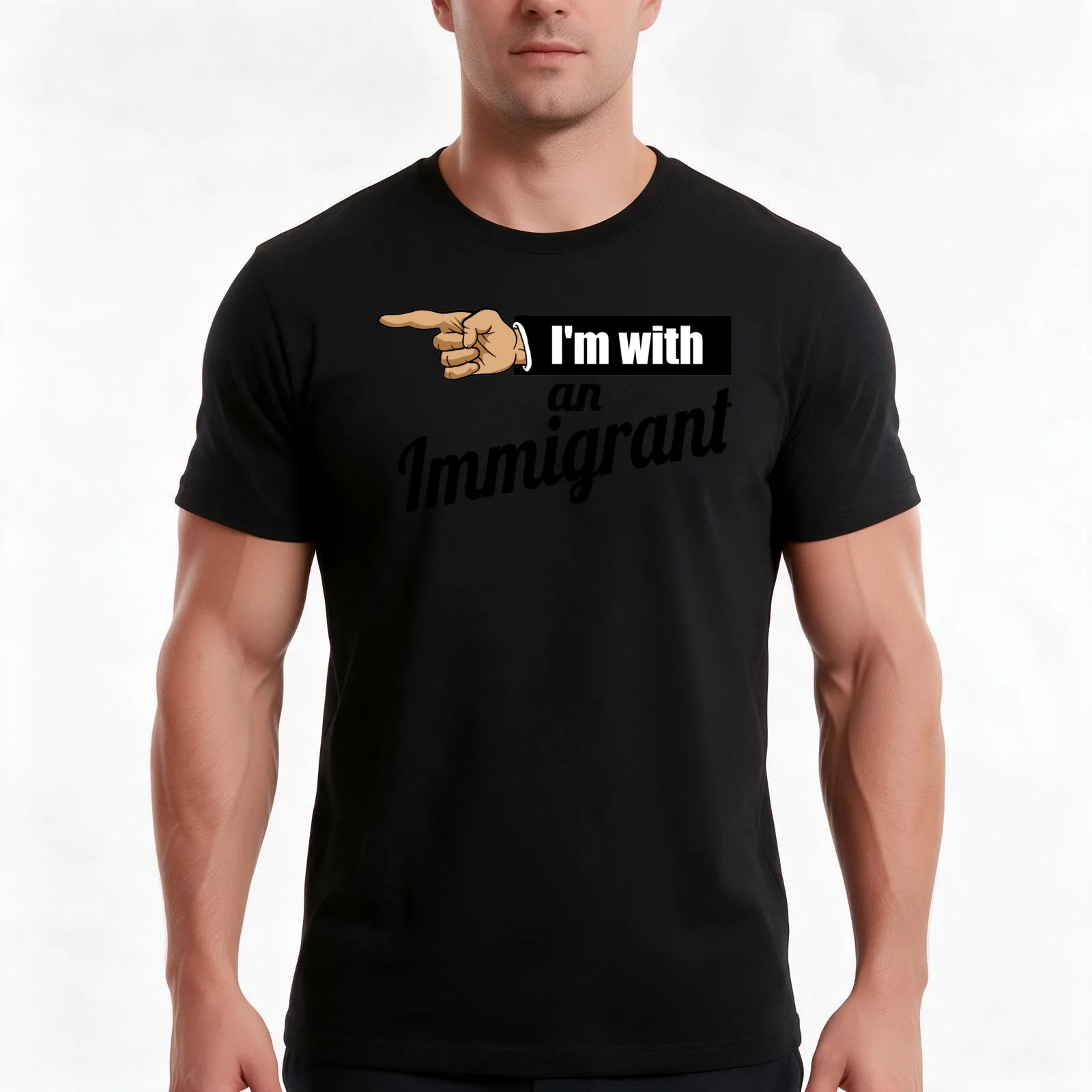 Immigrant Men T Shirt man t shirt cotton