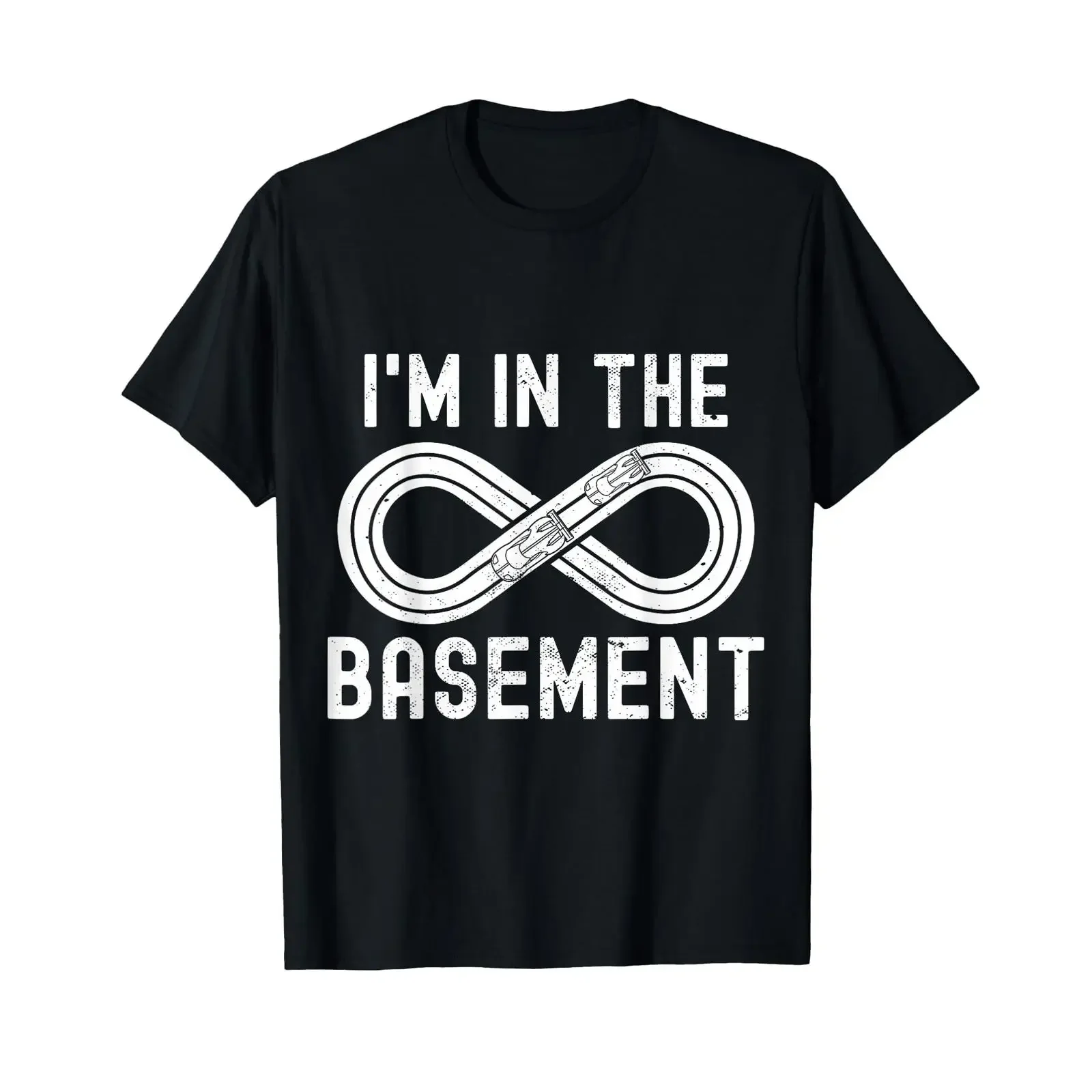 Slot car Racing I'm in the basement RC Cars T Shirt vintage Washed Breathable Casual Comfortable homme streetwear graphic