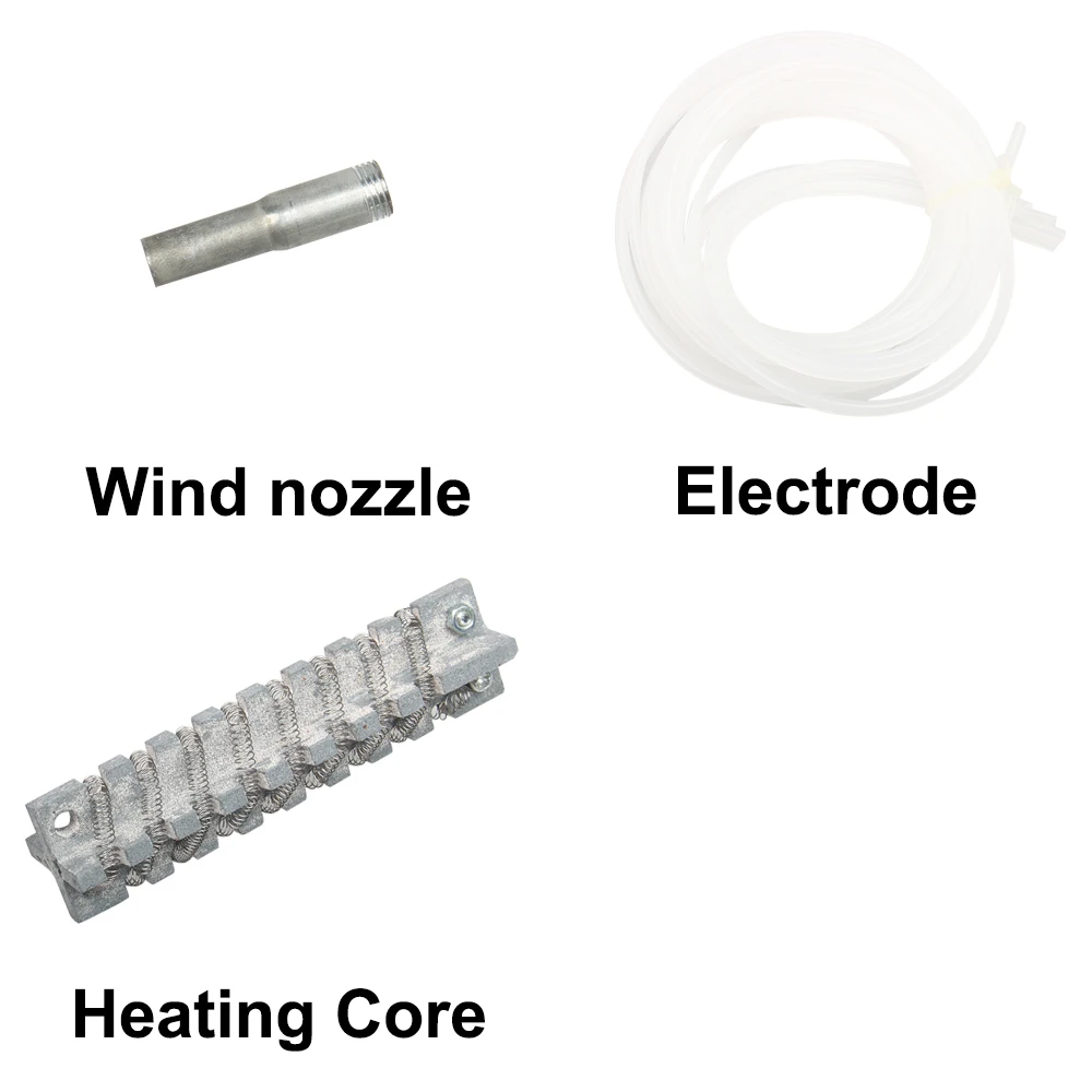 Soplete de soldadura ajustable de plástico, pistola de aire caliente de 500/700W, voltaje de 100-450 grados, 220v-240v, corriente de 50-300L, herramientas de temperatura mínima