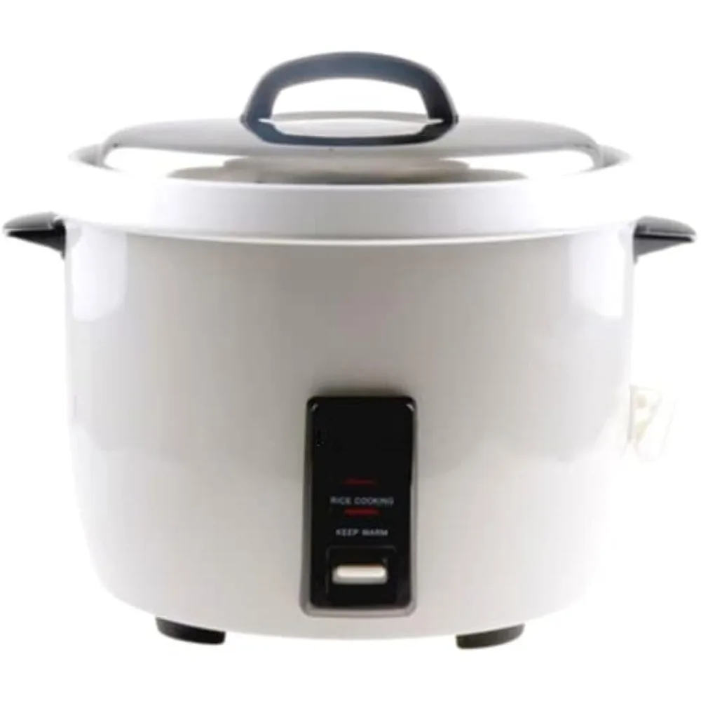 

1650-Watts Multicooker 30-Cup Rice Cooker With 30 Cup Capacity and Oversized Fork 120v Electric Pressure Cooker Cookers Kitchen