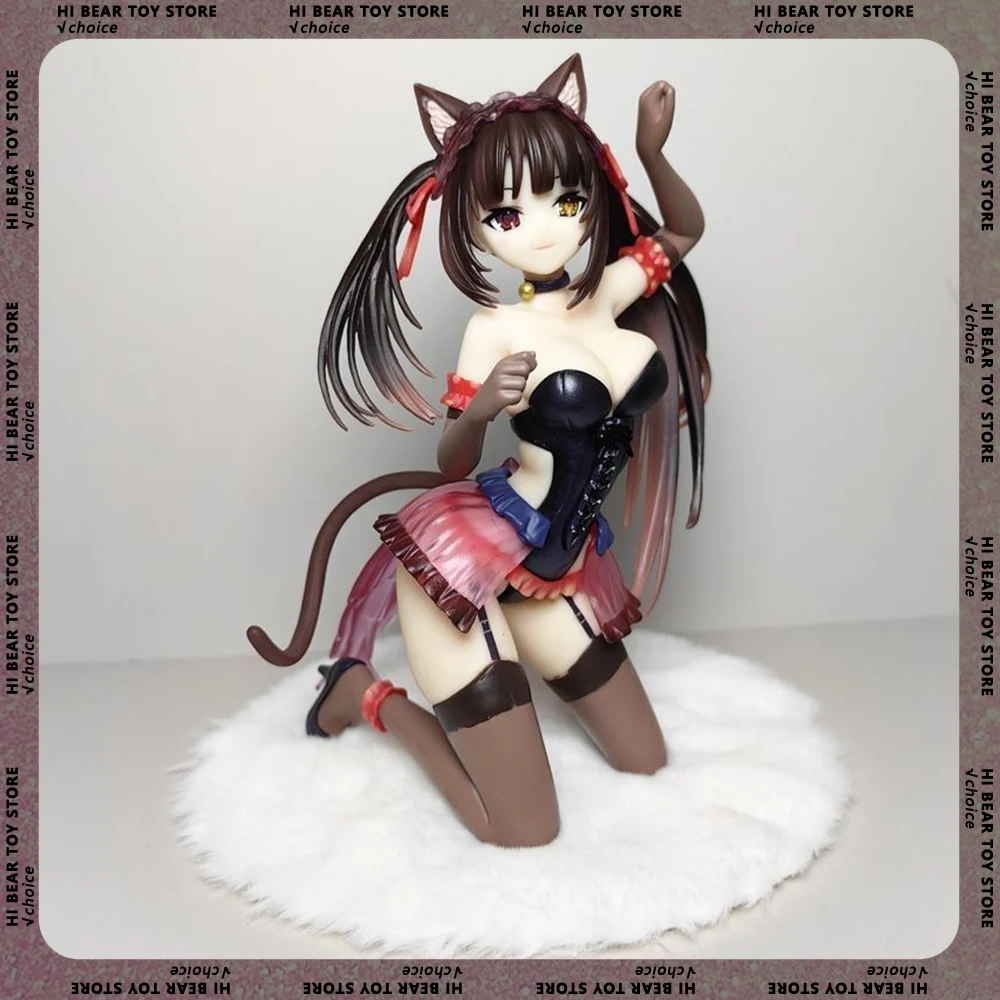 

Date A Live Tokisaki Kurumi Аниме Фигурка Bunny Girls Фигурки Высококачественная версия Коллекция моделей Украшение стола Детская игрушка в подарок