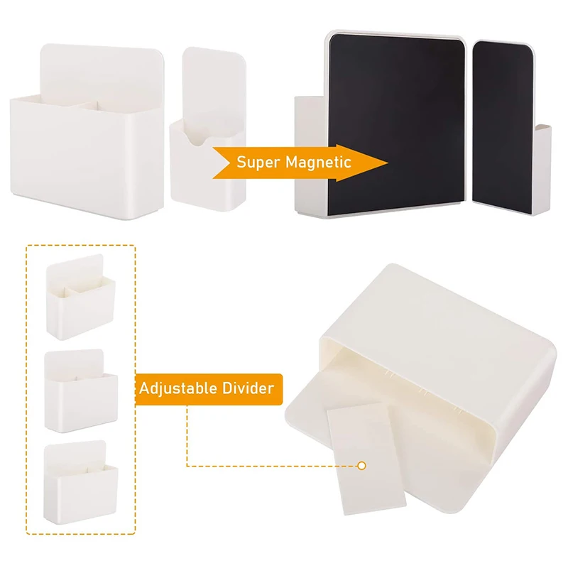 FZFZ 마그네틱 드라이 지우기 마커 홀더, 2 팩 자석 펜 연필 컵 스토리지 홀더 화이트 보드 데스크 오피스 용 주최자