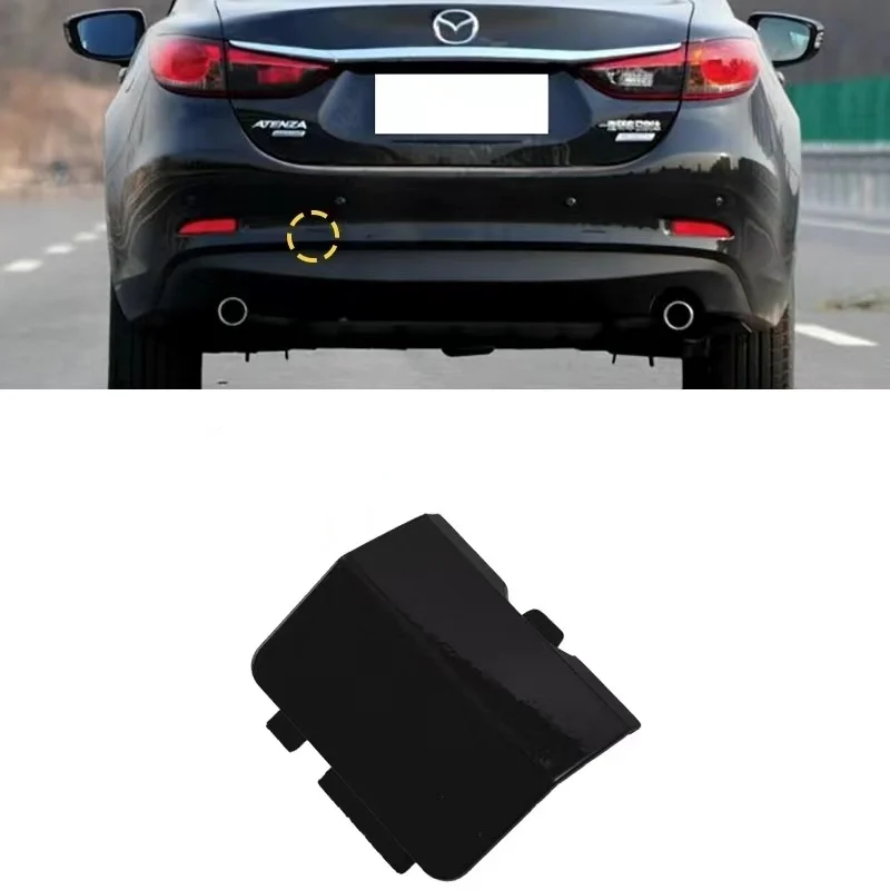 Car Rear Bumper Tow Hook Cover Lid Towing Trailer Hauling Eye Cap For Mazda 6 Atenza Sedan 2013 2014 2015 2016