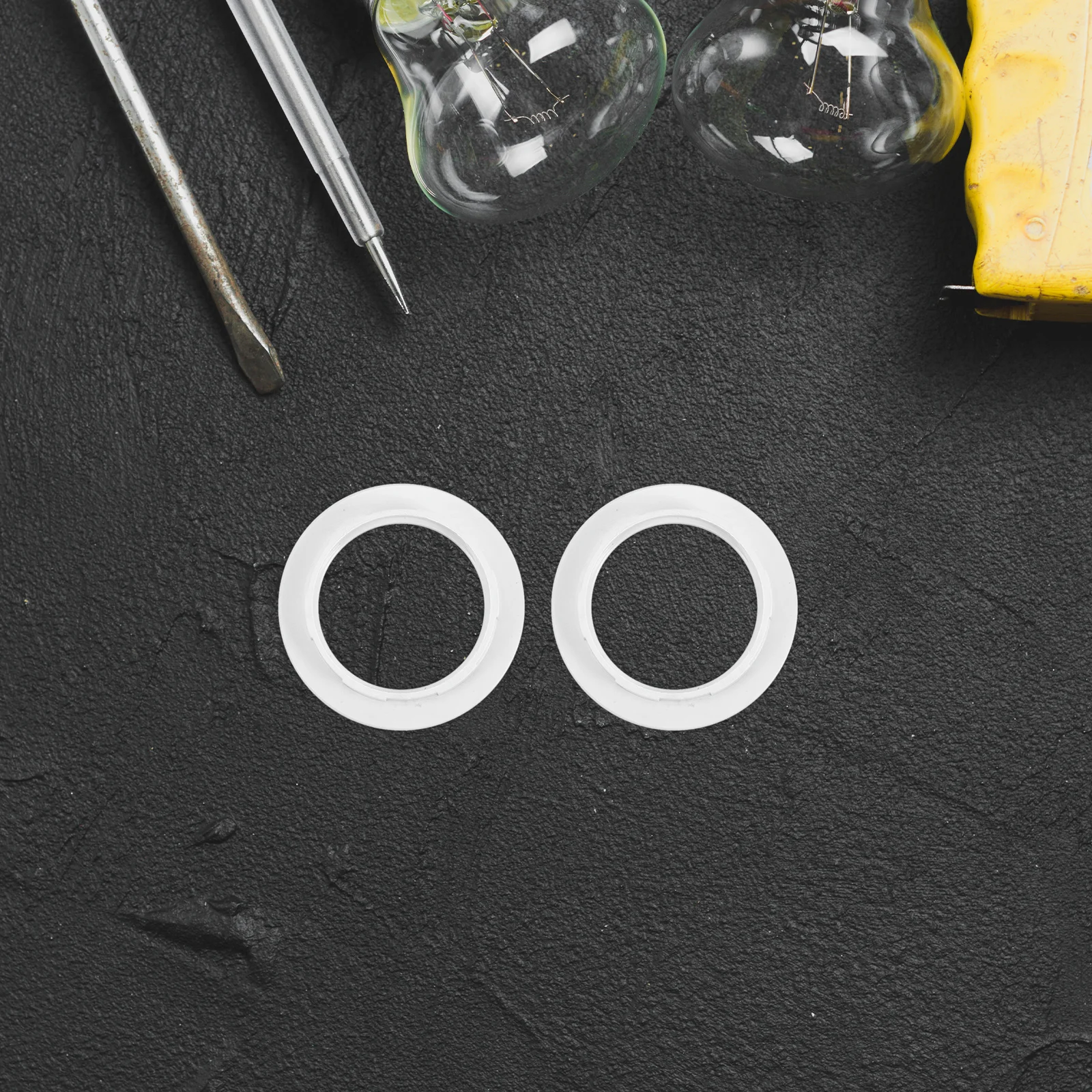 

30 шт., кольца для абажура E27, резьбовой адаптер, пластиковые фитинги, переходники для потолочного бра, светильники, переходное кольцо для абажура