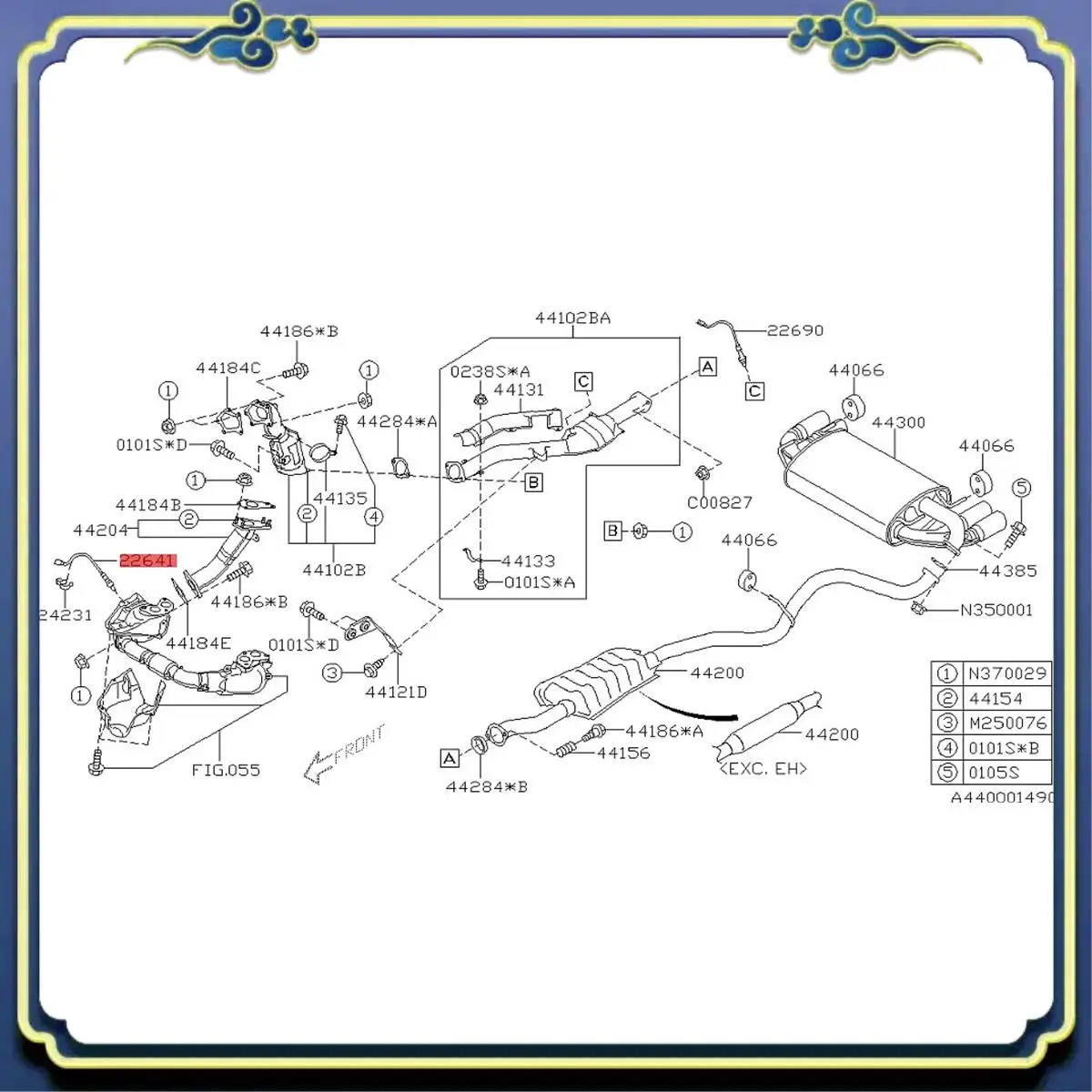 

AU16-Car Upstream O2 Oxygen Sensor 22641-AA510 For Subaru Impreza WRX Sti 2.5L 2008-2014 22641-AA720 2349034 22641AA510