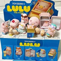 Lulu The Piggy Stay with You Series Blind Box Canned Pig Toy Kawaii Model Birthday Gift Girl Cute Holiday Ornament Collection