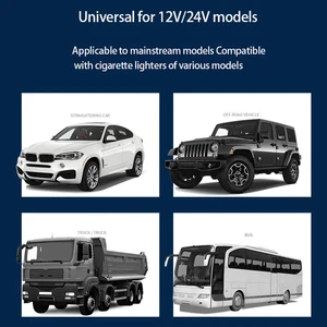 Bộ điều hợp thuốc lá sạc xe nhanh, bộ sạc điện thoại nhanh đến iPhone, Xiaomi, Samsung, 4 cổng USB, A, USB C, tải nhanh 12 Bán hàng chính MI TV Stick được sử dụng - №11