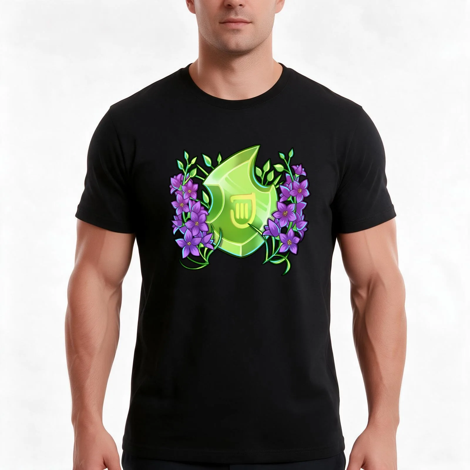 FFXIV Job Stone - BRD T-Shirt, Summer Casual Cotton Tee, Oversized Streetwear Tops, Vintage Graphic Print, Unisex Men Women