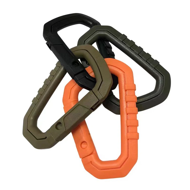 Taktische Karabiner Clip Molle Gurtband ITW Schnalle Schnelle Latch Kunststoff Harte Frühling Snap Haken EDC Getriebe Outdoor Camping Wandern Werkzeuge