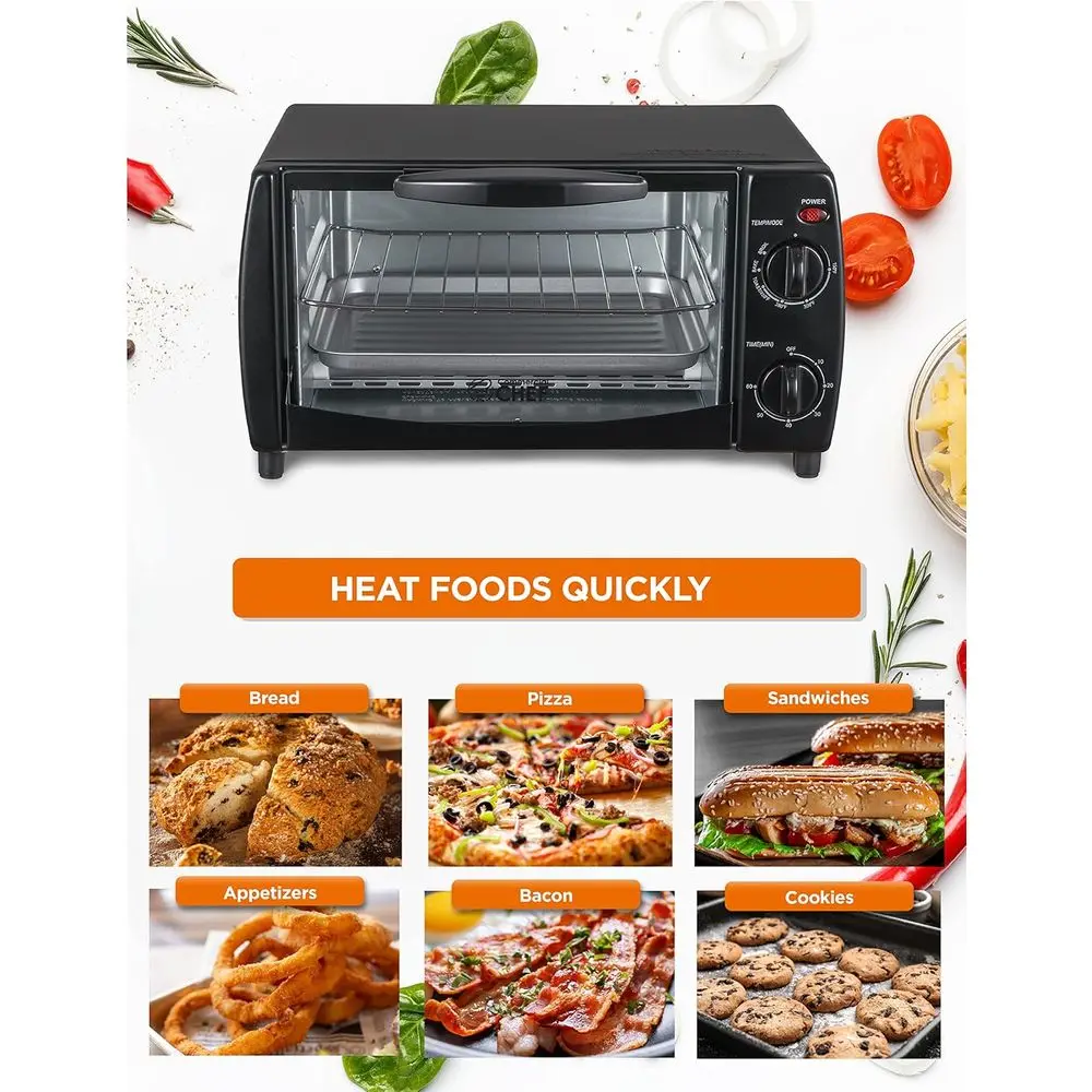 Oven Pemanggang Roti Mekanik 10 Liter 4 Slice