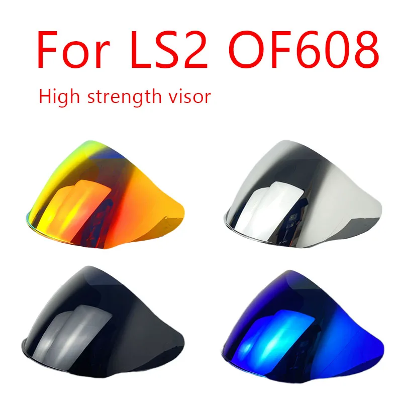 

OF608 Helmet Visor Shield For LS2 OF608 Motorcycle Helmet Visors UV protection Visor Motorcycle helmet accessories Electroplated