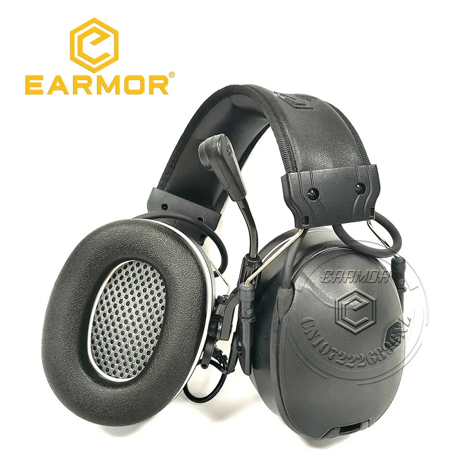 EARMOR C51 Wireless Bluetooth voice pickup and noise reduction headset Tactical communications headset shooting earmuffsNRR26