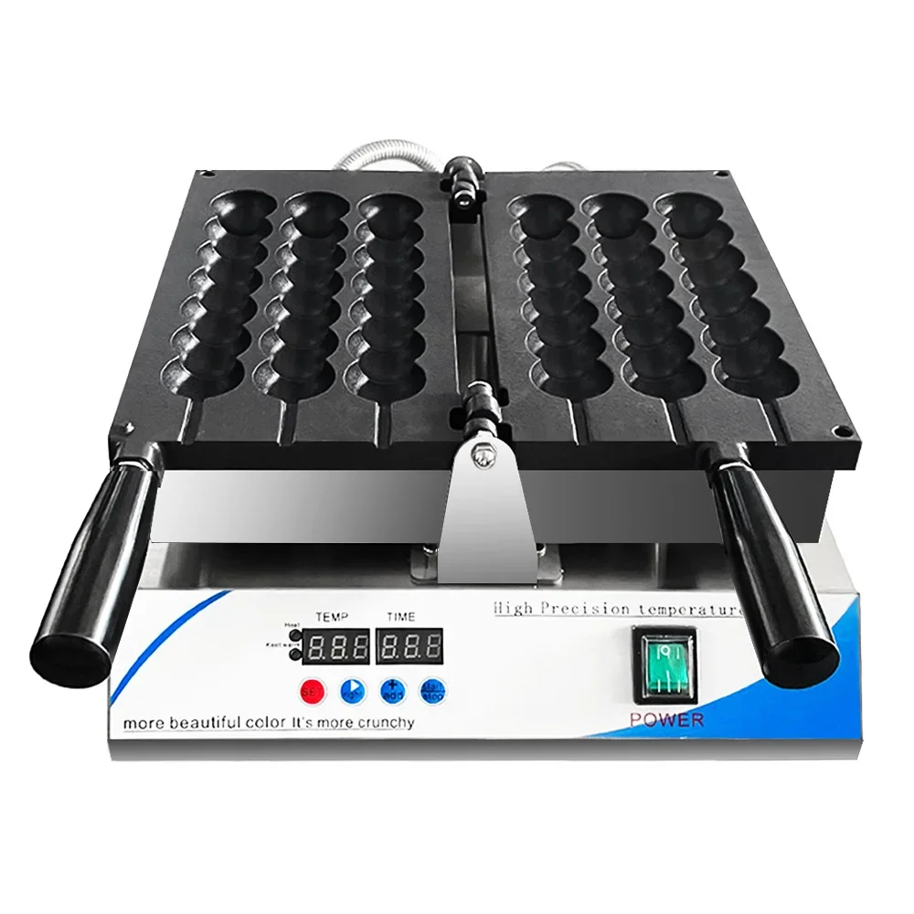 Electric Skewer-Style Waffle/Cake Machine (Egg-Puff Skewer Maker) – Viral Electric Snack Maker view 3