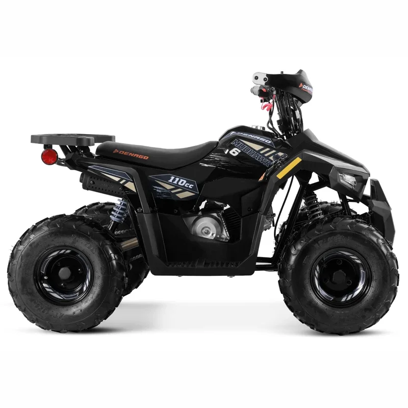 2025 nuevo automático 1 + 1 Quad Cuatrimoto barato chino niños 110cc ATV con EPA CE