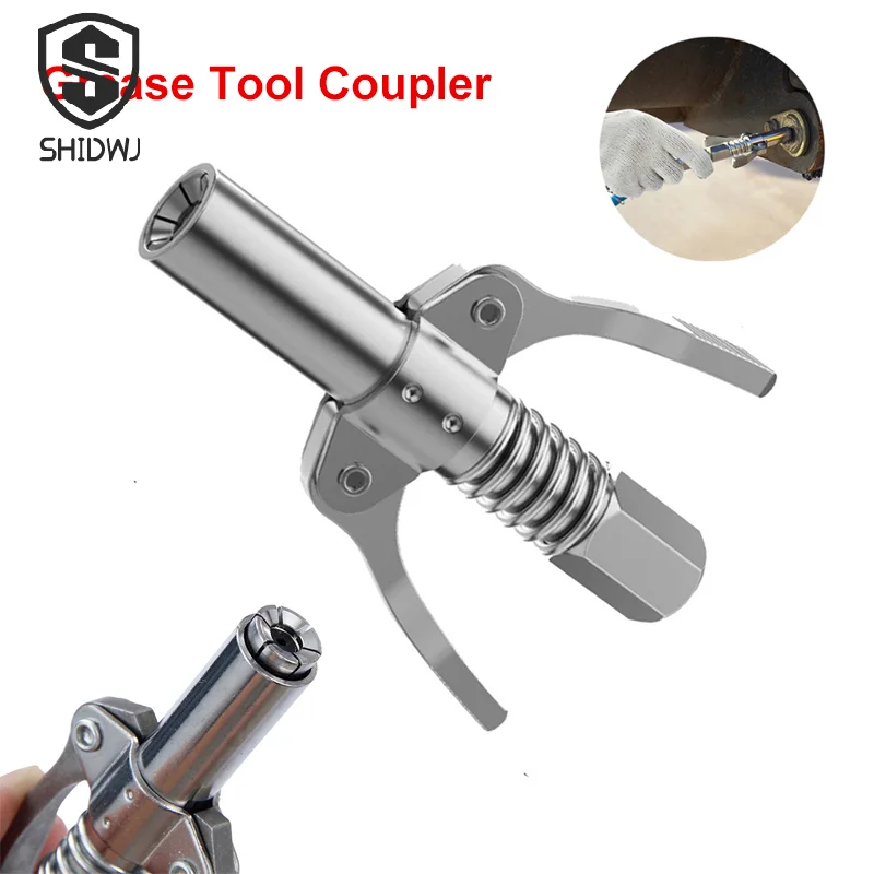 

Соединитель смазочного пистолета 10000 фунтов на квадратный дюйм NPTI/8 сопло высокого давления масляный насос быстросъемный автомобильный инжектор смазочная головка сервисные детали инструменты для смазки