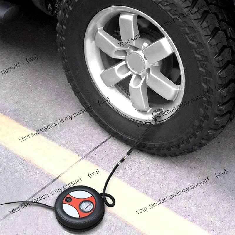 Auto tire inflation hose adapter, torsion tire connection locking nozzle, suitable for bicycles, motorcycles