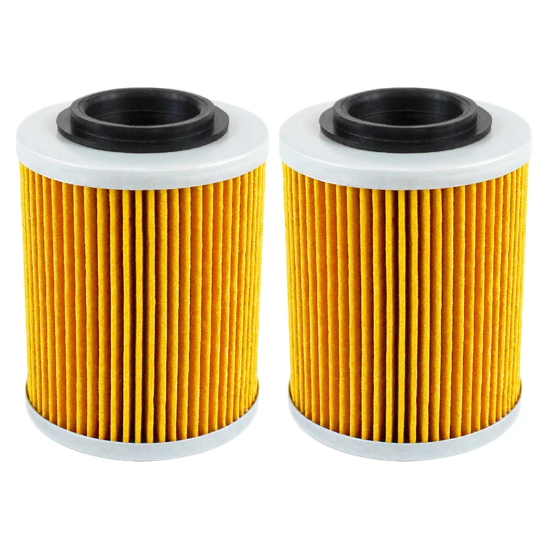 2/4/6Pcs Cyleto Motorcycle Parts Oil Filter for BRP CAN-AM DS650 Maverick X3 Defender HD10 HD8 Commander Max 1000R 800R 1000 800