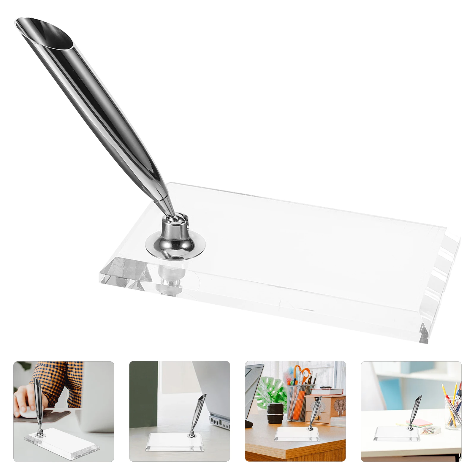 

Decorative Pen Holder Acrylilc Display Desk Fountain for Arcylic Creative Stand Desktop