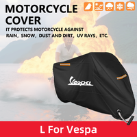 Motorcycle Waterproof Full Cover For Vespa LX LXV Sprint GTS GTV 50 150 250 300 300ie Outdoor UV Protector Rain Dust Sunshade