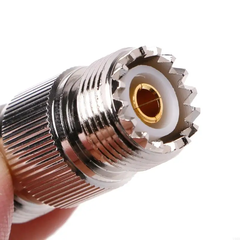 2025 NUEVO UHF PL-259 SO-239 A UHF RF Conector recto Níquel