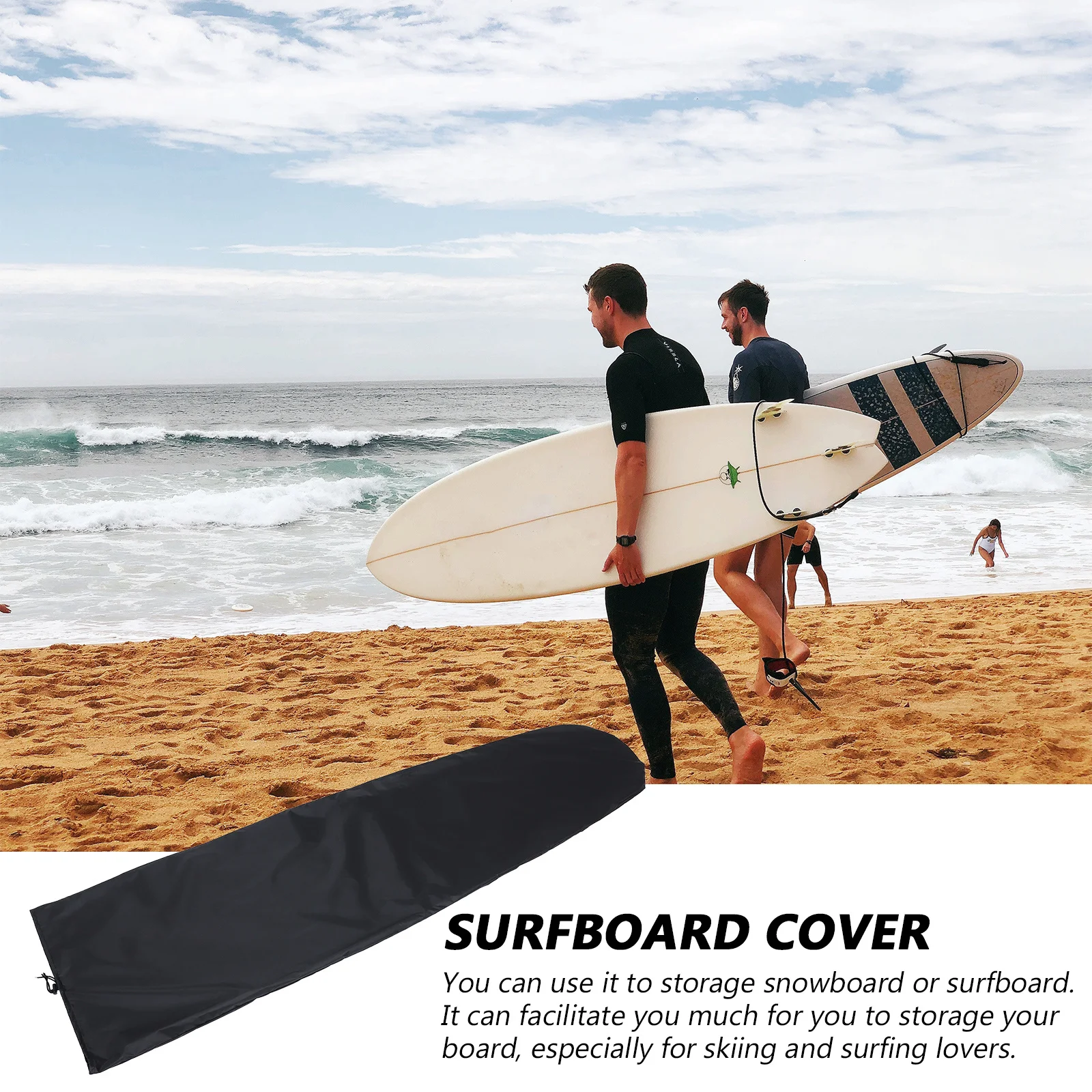 1 قطعة غطاء لوح التزلج مقاوم للماء أكسفورد القماش واقية في الهواء الطلق على الجليد تخزين مجلس توفير حقيبة المحمولة غطاء خفيف الوزن