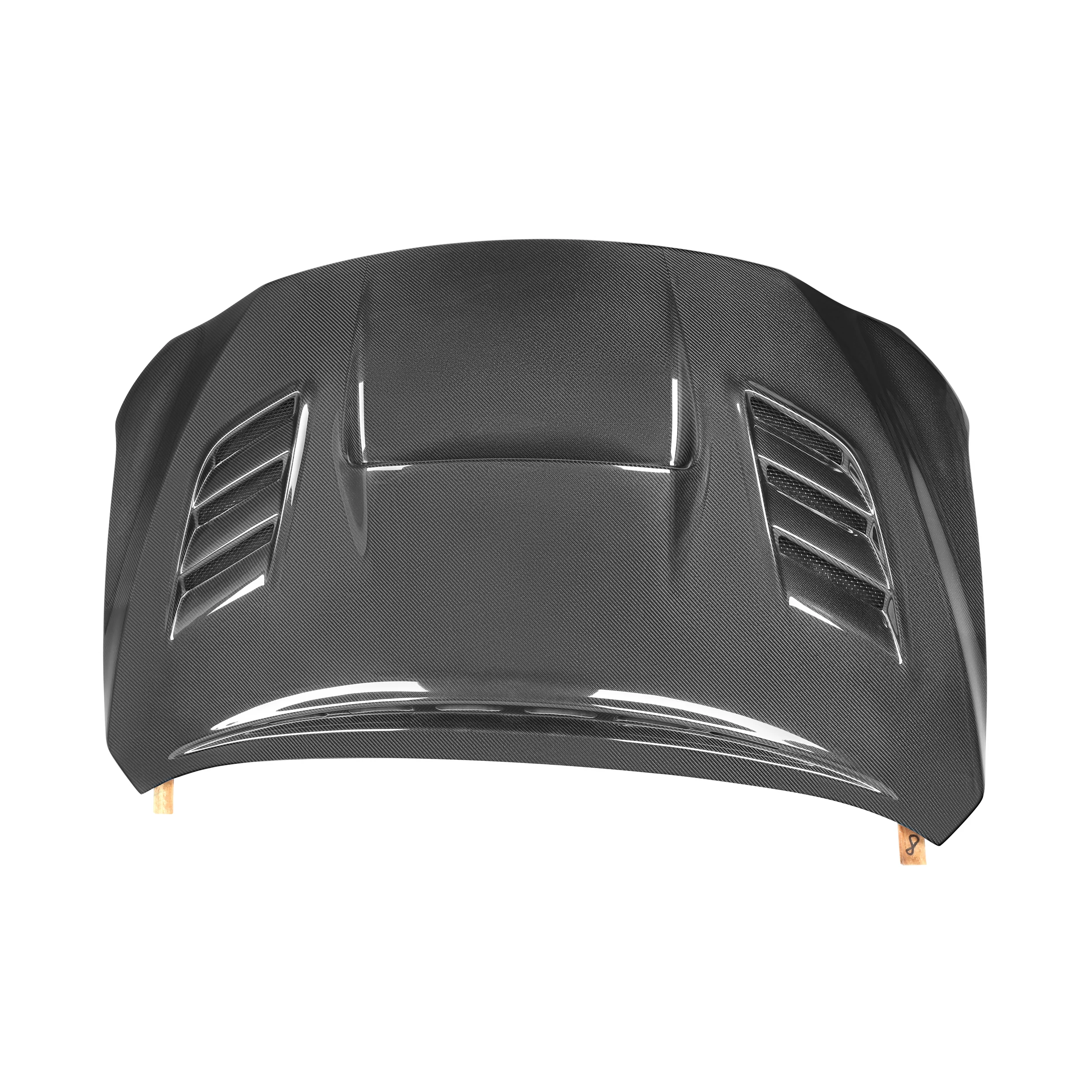 Real Carbon Fiber Front Bonnet Hood a Style for Impreza WRX/VBH 12th Gen