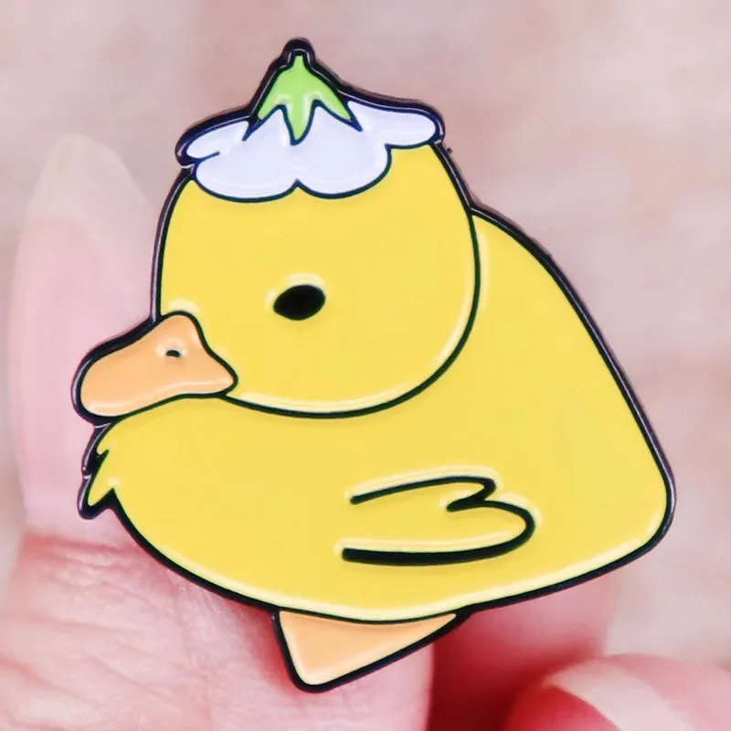 Cartoon Cute Animal Badges Kawaii Chick Pig Duck Brooch Student School Bag Pin Friend Jewelry Gift Clothing Accessories image 5
