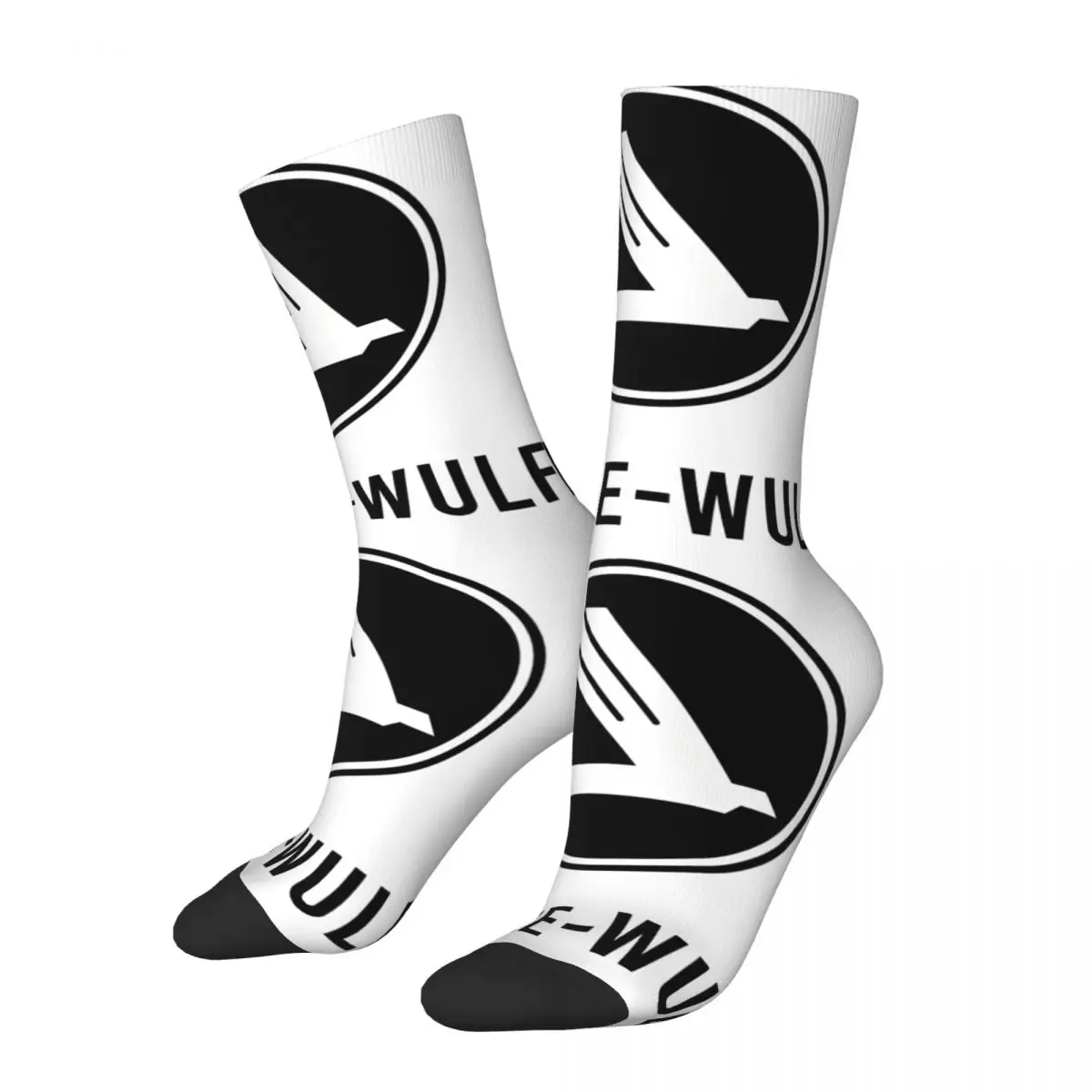 Happy Funny Focke Men's Socks Retro Harajuku W-War Thunder Game Street Style Novelty Pattern Crew Crazy Sock Gift Printed