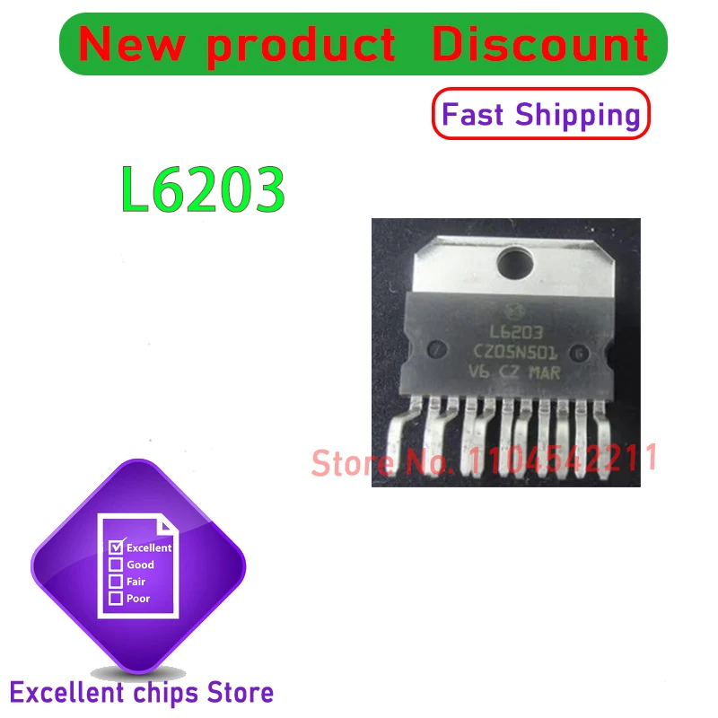 L6203 5PCS/LOT  6203 ZIP-11