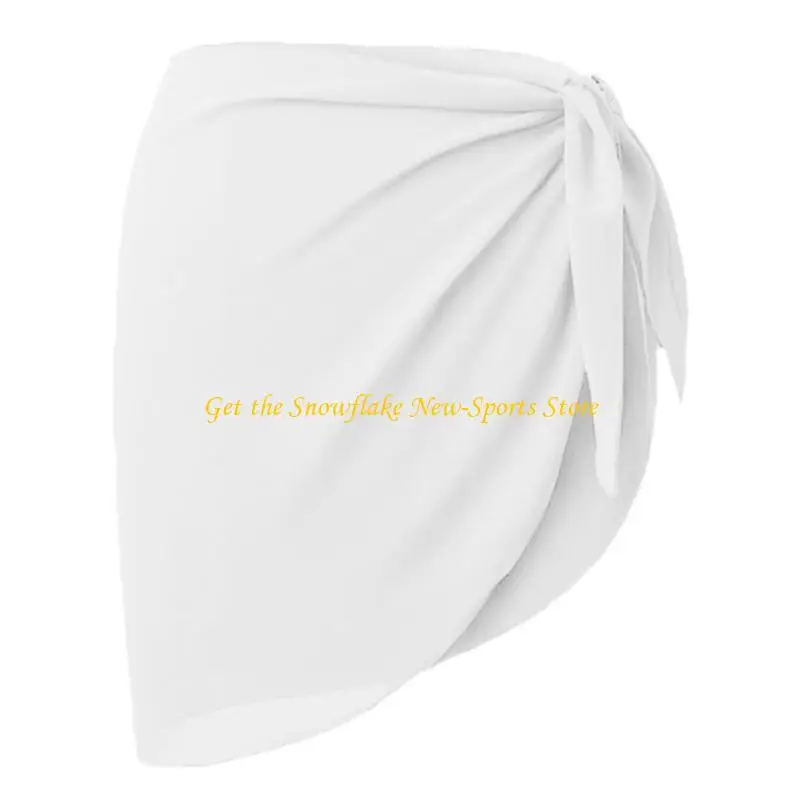 E56D Strandrock, leicht, verstellbar, für Badebekleidung, Strandschal, Schal