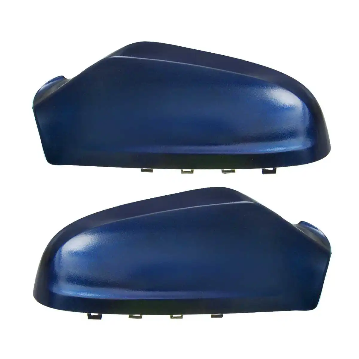 Blue Car Side Door Wing Rear Mirror Cover Rearview Mirrors Caps Cover For Vauxhall For Astra H 2005-2009 For Right Hand Driver