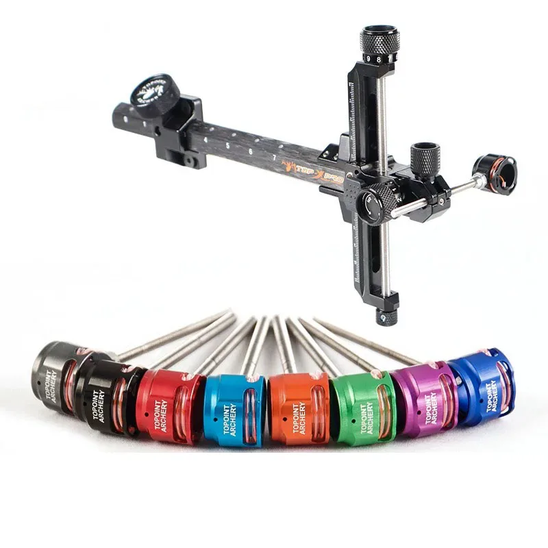 TOPOINT TR1005 Archery Recurve Bow Sight Pin Sight with 0.019 