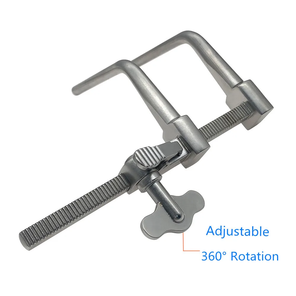 VKTIMALL Cervical Vertebral Distractor Set Drill Guide Screwdriver Screws Neuro Spine Orthopedic Instruments